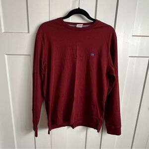 Brooks Brothers Maroon Long Sleeve Tee